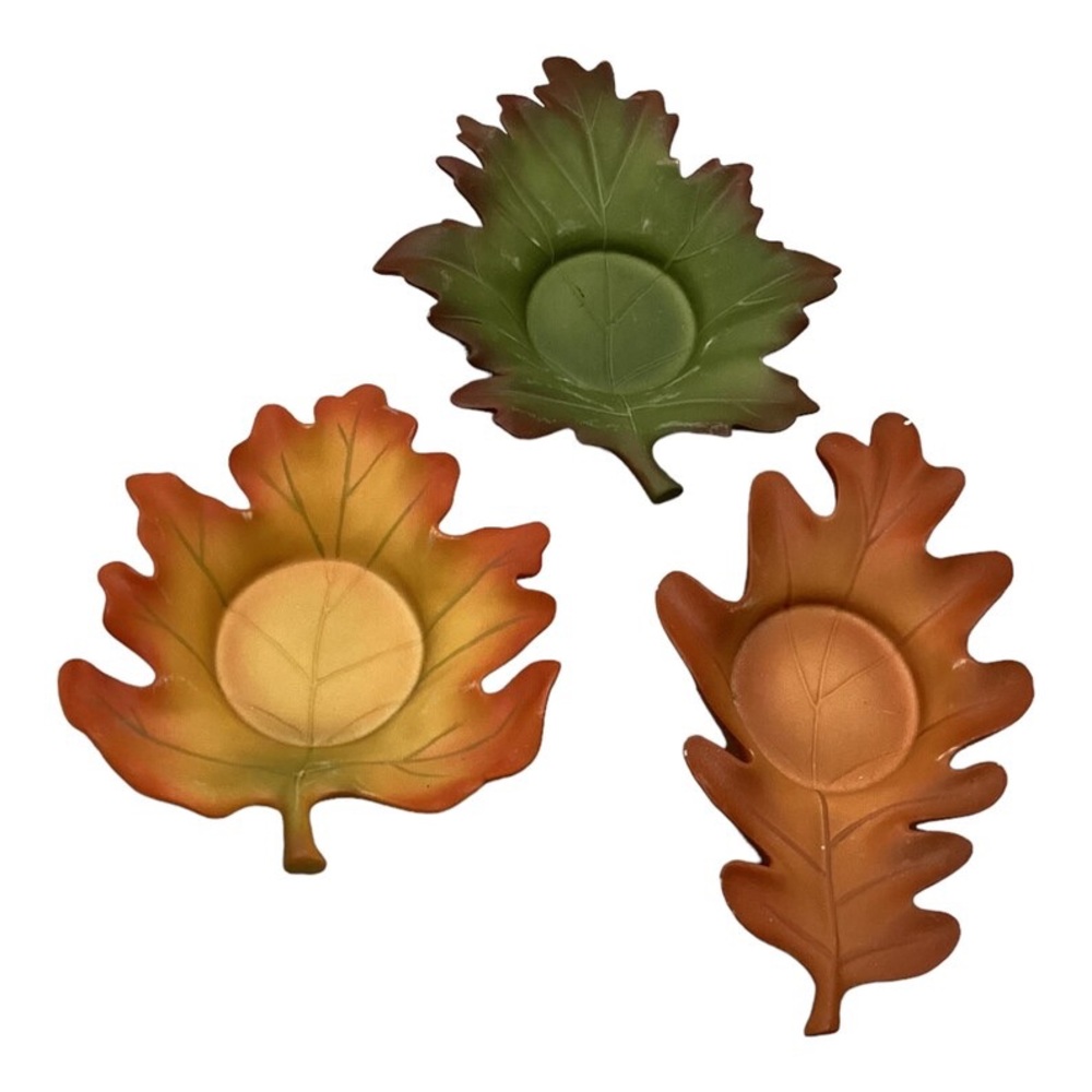 Candle Holder Set Fall Decor Tea Lights